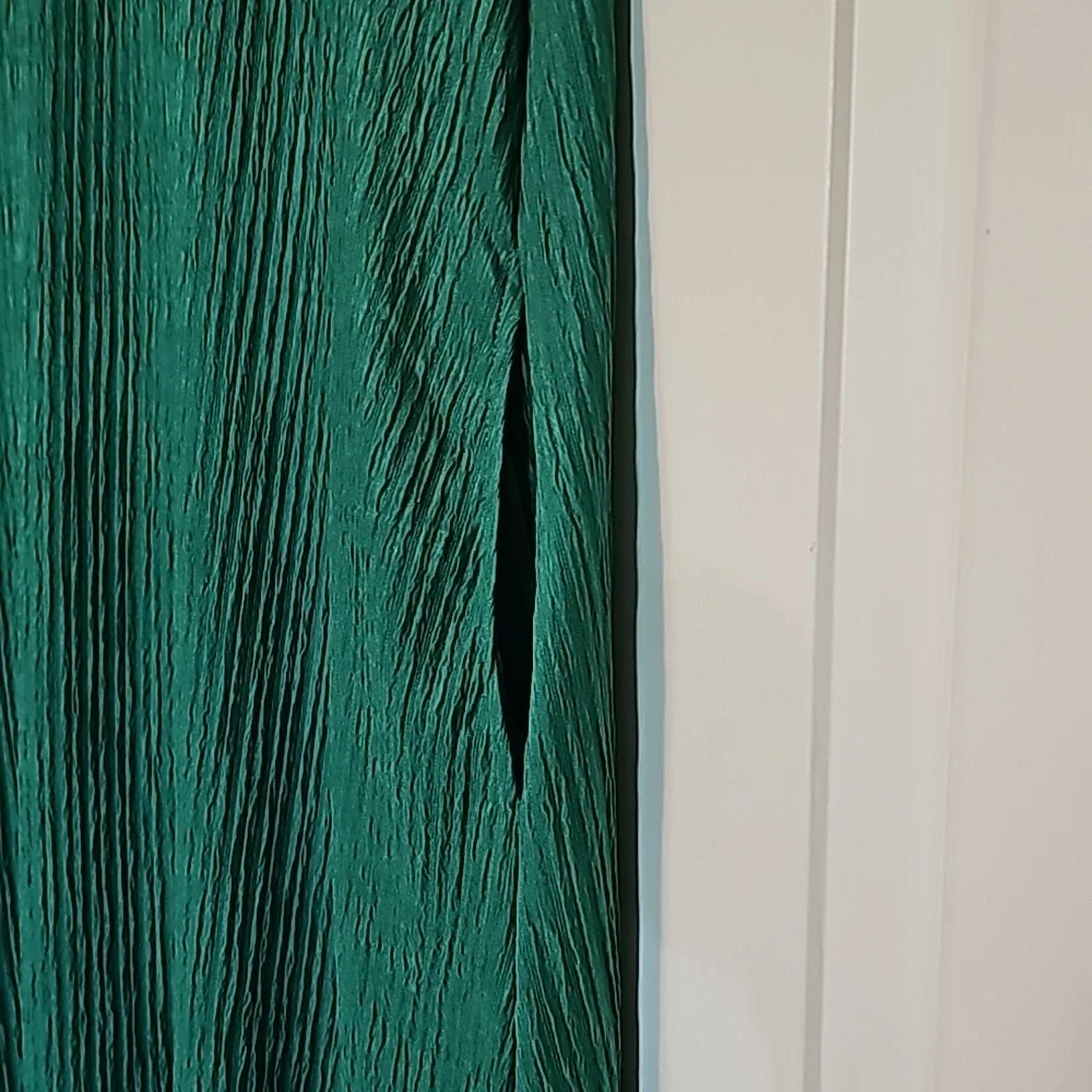 Nina Leonard Green sleeveless swing dress , like new XL - Picture 2 of 4